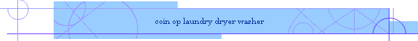 coin op laundry dryer washer