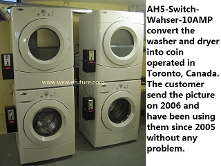 Turn Washer or Dryer into Coin operated