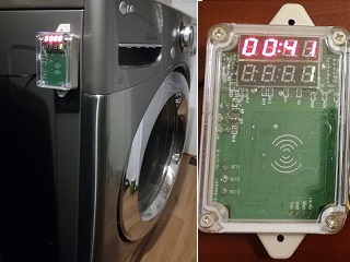 Convert normal Washer or Dryer into Smart Card operated self service machine
